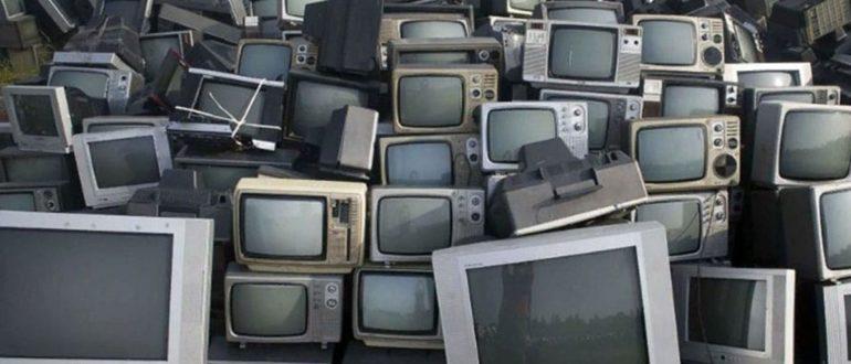 Утилизация старых телевизоров и прием кинескопов